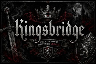Kingsbridge Font: Elegant Display & Headline Use