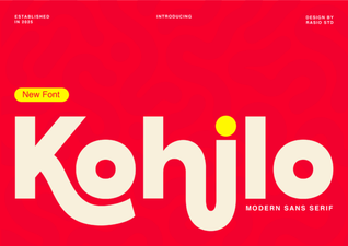 Kohilo Font: Design Ideas & Free Download